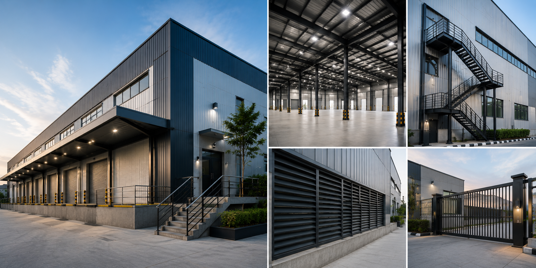 Industrial Warehouse & Factory Fabrication